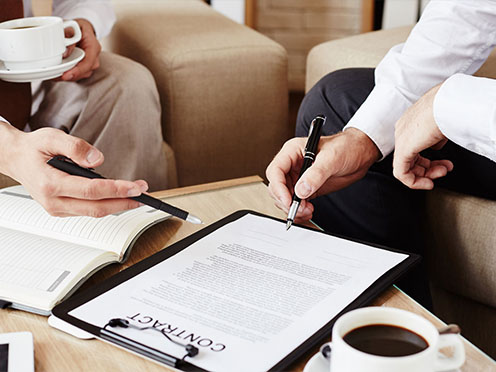 Обсуждение условий сделки в Гусе-Хрустальном